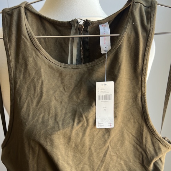 Daily practice sleeveless side ruched dress NWT - Picture 6 of 7